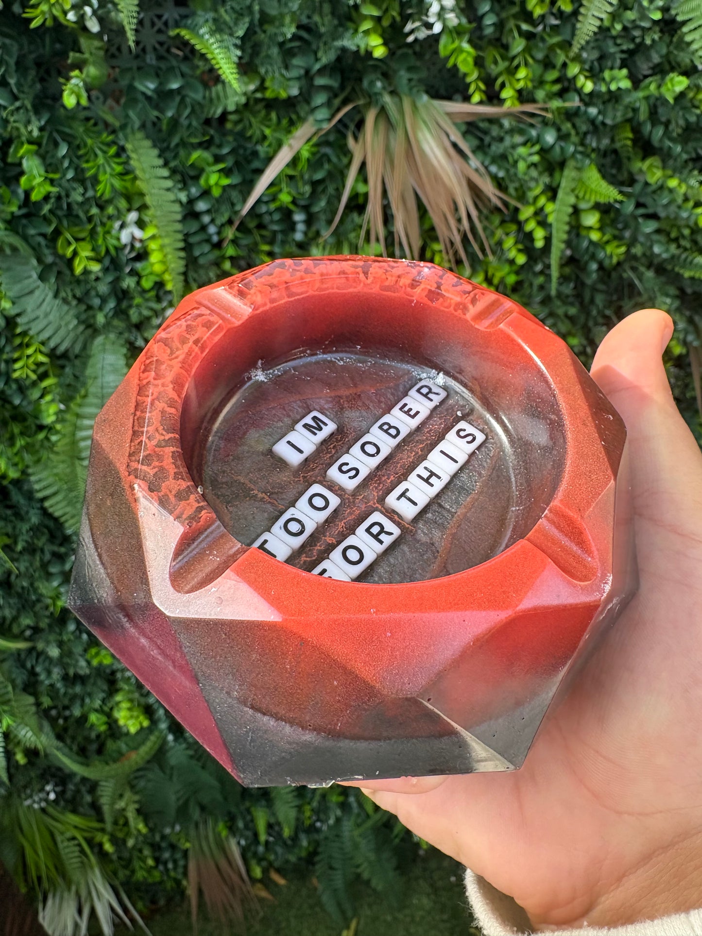 Too Sober Prism Ashtray