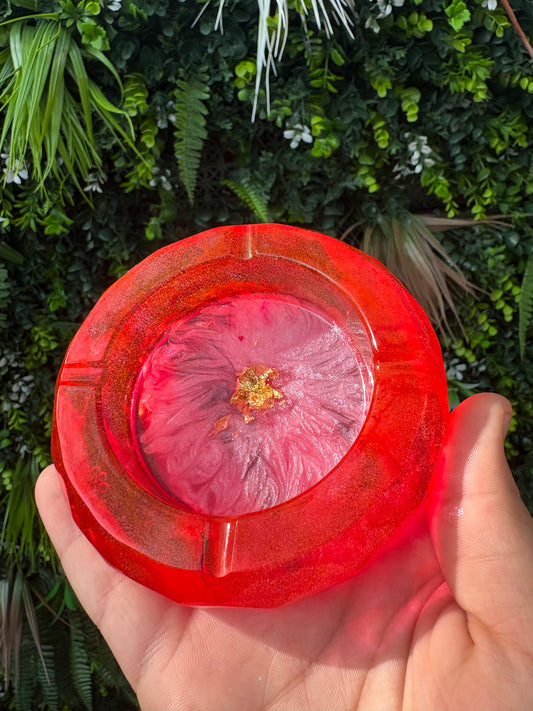 Rosé Ember Round Ashtray
