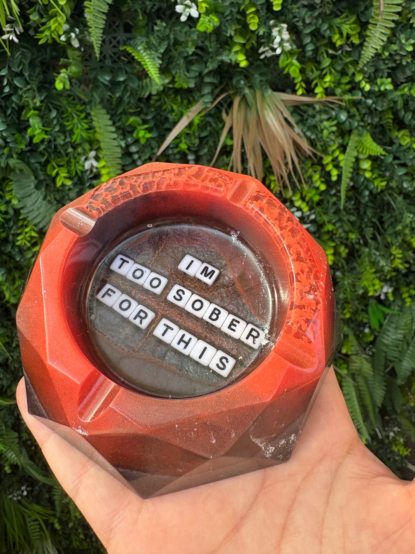 Too Sober Prism Ashtray